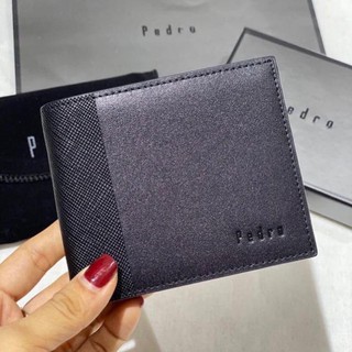 Ví nam da mềm pedro mẫu mới full box nam châm ảnh thật  TTT2