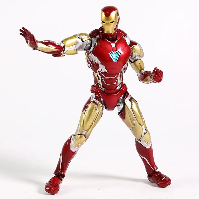 Mô Hình Nhân Vật Iron Man Mark 85 Endgame SHF Có Khớp Cử Động