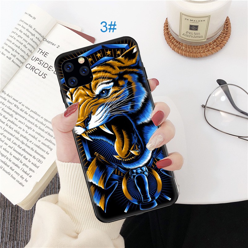 Ốp điện thoại hình hổ và sư tử nhiều kiểu sáng tạo thích hợp cho Iphone 5 5s Se 6 6S 7 8 Plus X XR Xs Max