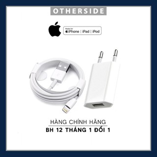 BỘ CỦ SẠC DẸT CÁP SẠC IPHONE CHÍNH HÃNG ZIN BÓC MÁY BẢO HÀNH 12 THÁNG