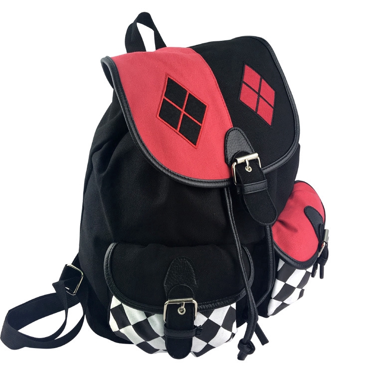 Ba Lô Hóa Trang Harley Quinn Thời Trang