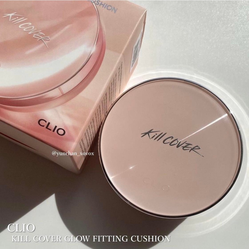 Phấn Nước Clio Kill Cover Founwear Cushion All New/ Glow Fitting SPF50+PA+++