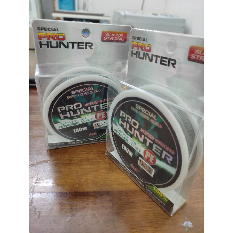 Dây PE Pro Hunter size 2.0 chuyên lure