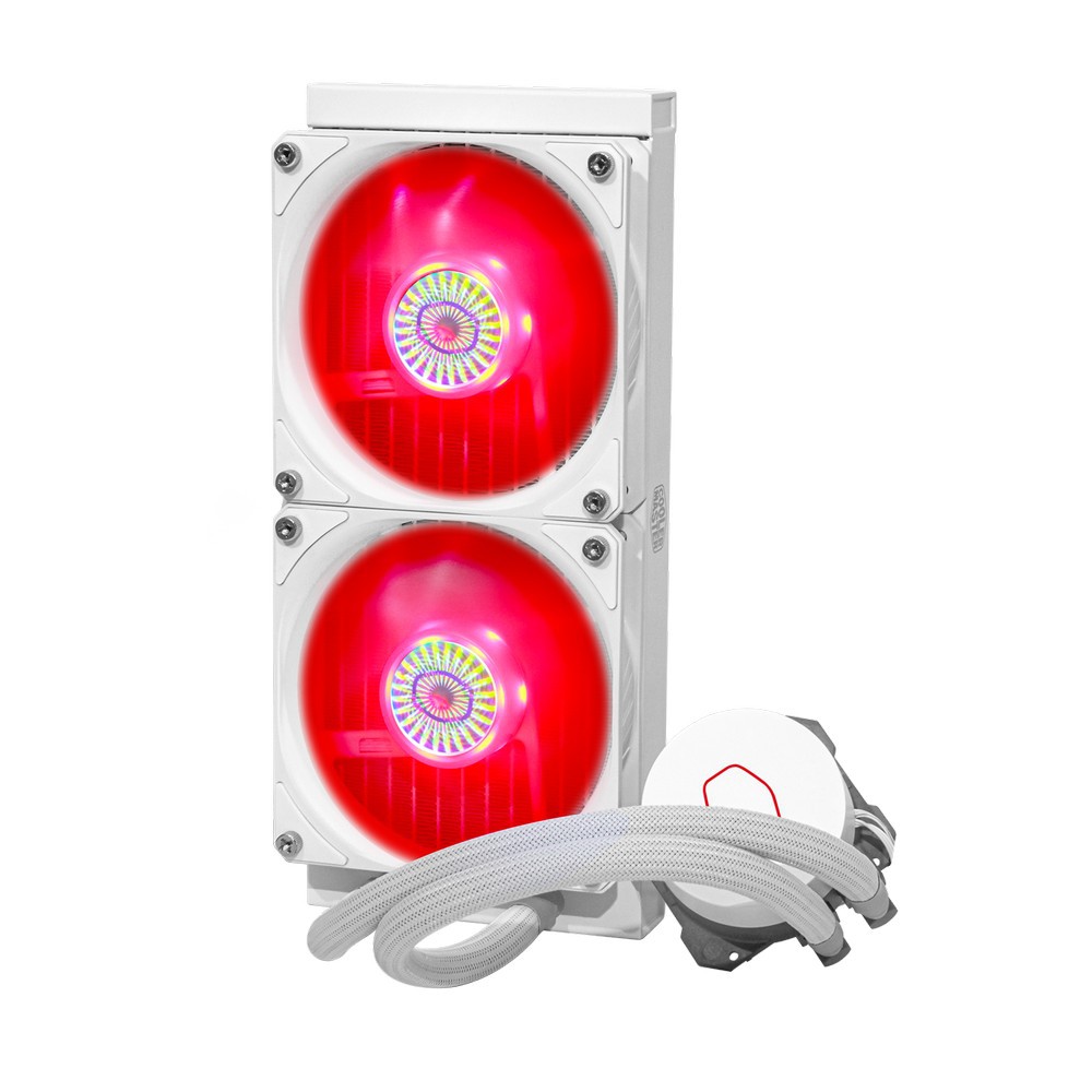 Tản Nhiệt Nước Cooler Master MASTERLIQUID ML240L V2 RGB WHITE EDITION