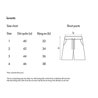 Quần Đùi Levents Space Shortpants / Cream