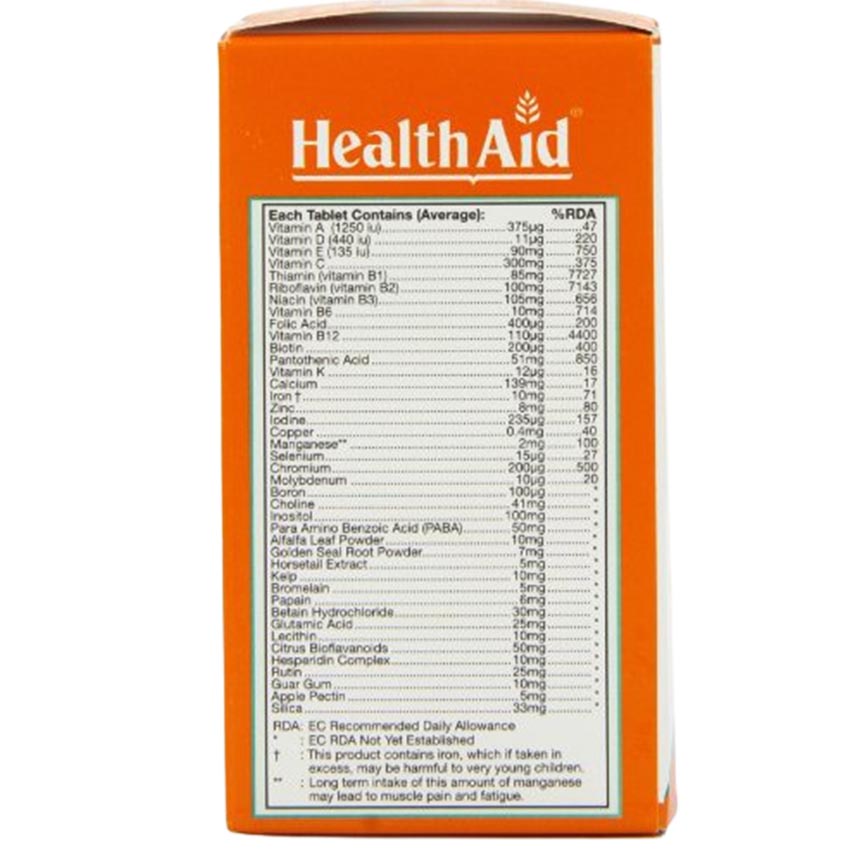 HealthAid Healthy Mega giúp bồi bổ và tăng cường sức khỏe 30 viên , Cvspharmacy