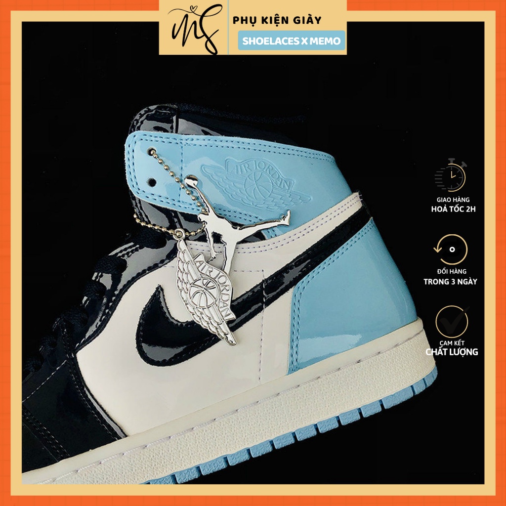 Phụ Kiện Tag Treo Giày Biểu Tượng Jumpman & Wings