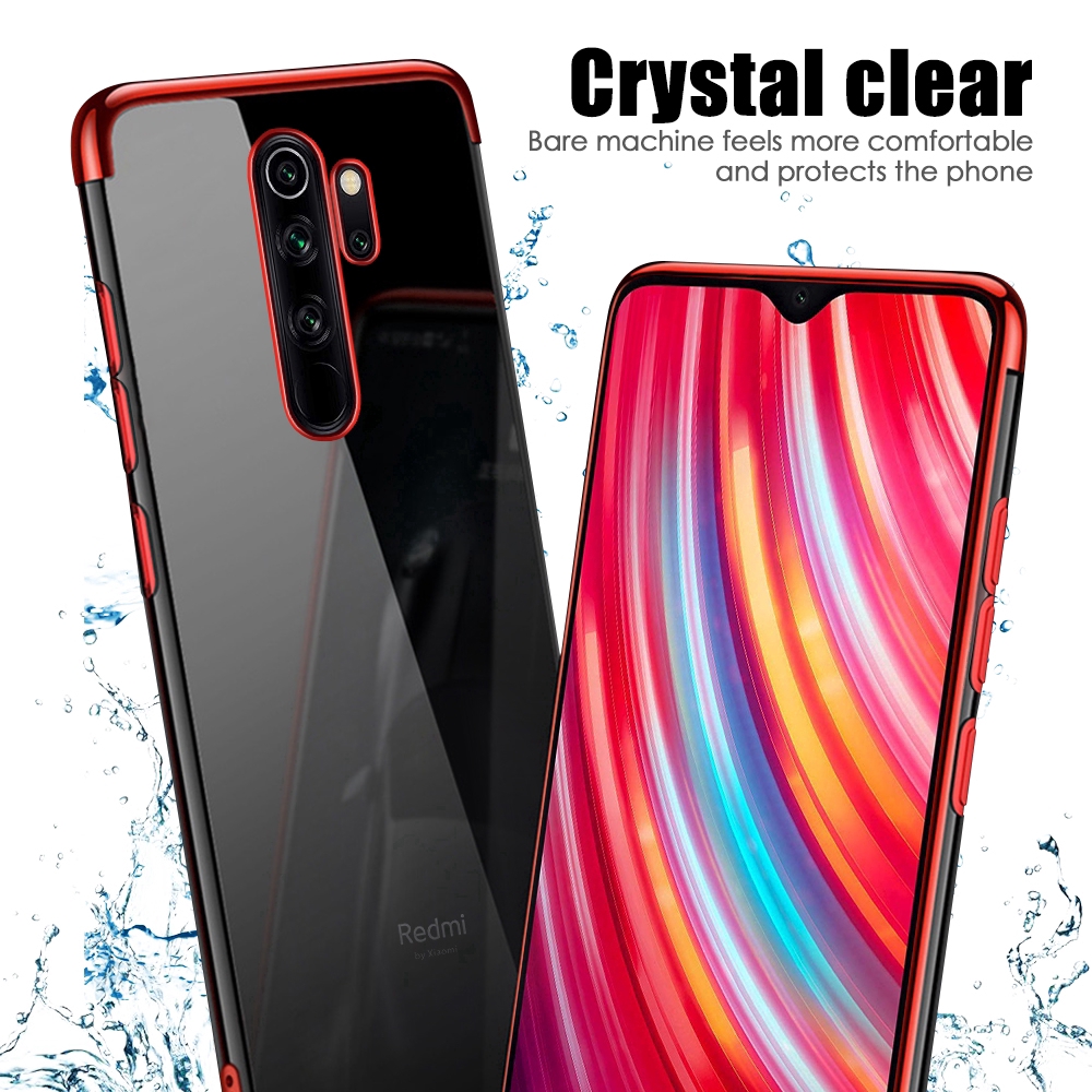 Ốp điện thoại TPU silicon chống sốc cao cấp cho Xiaomi Redmi 7A K20 Note 8 Pro Mi CC9E A3 9 Se