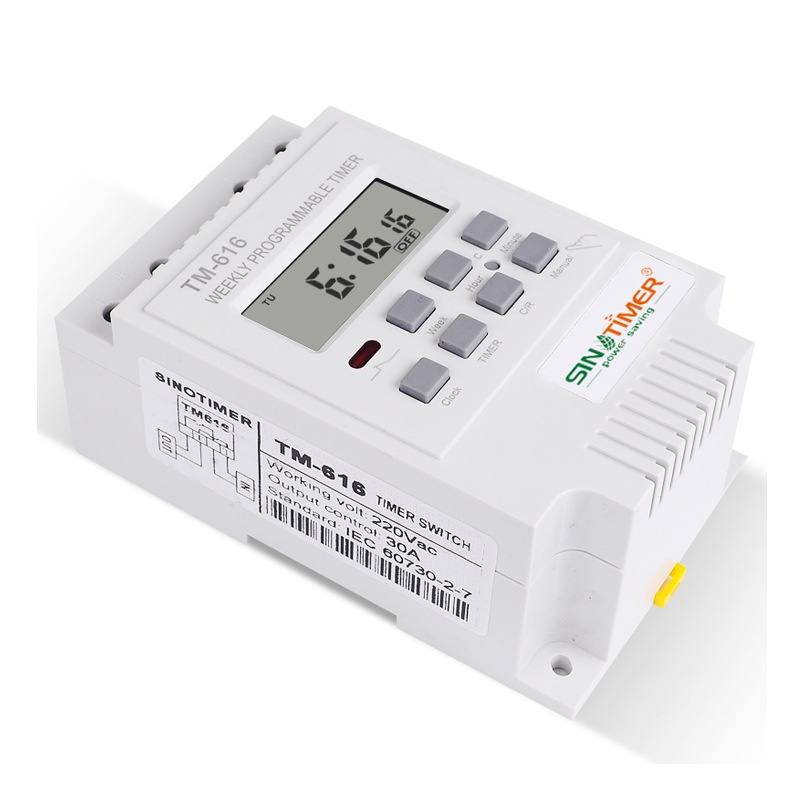 Rơ Le Hẹn Giờ Điện Tử TM616W-2 30A 220V
