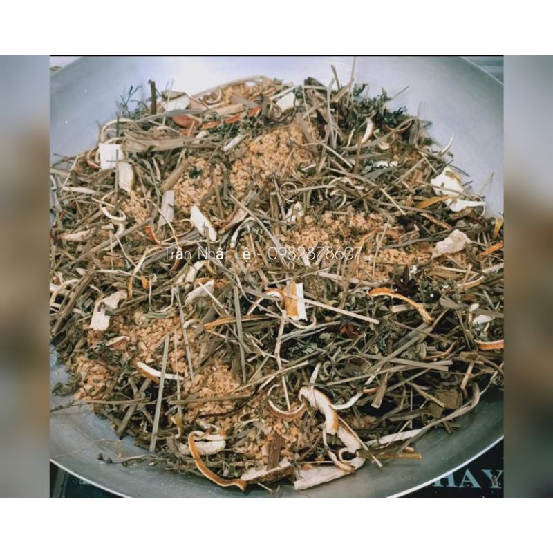 Muối chườm bụng