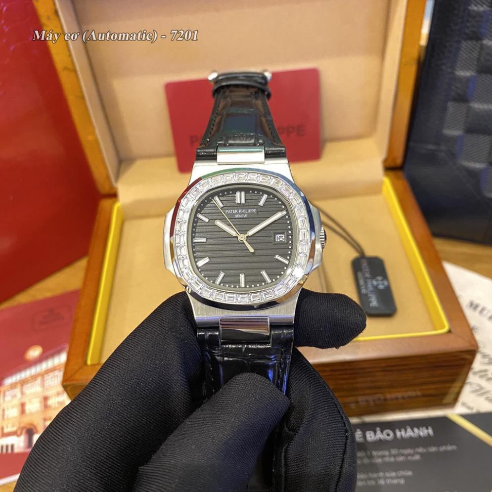 [ĐỒNG HỒ CƠ] Đồng hồ nam PP - Viền đá SIÊU CẤP - Bảo hành 24th - chống thấm nước | BigBuy360 - bigbuy360.vn