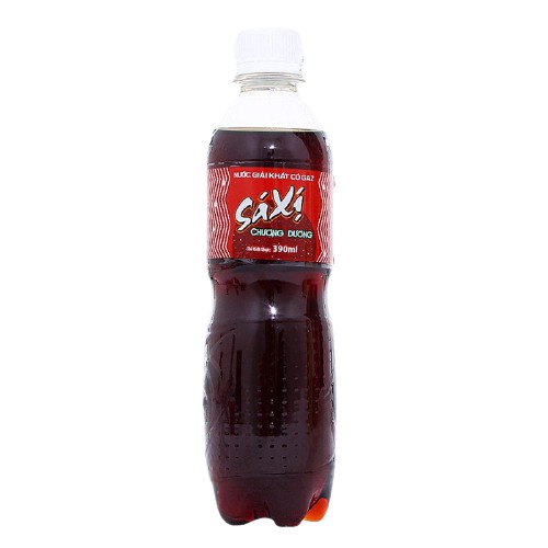 Thùng 24 Chai Nước Ngọt Có Gas Xá Xị Chương Dương Soft Drink Chai Nhựa PEP 390ml Date Luôn Mới