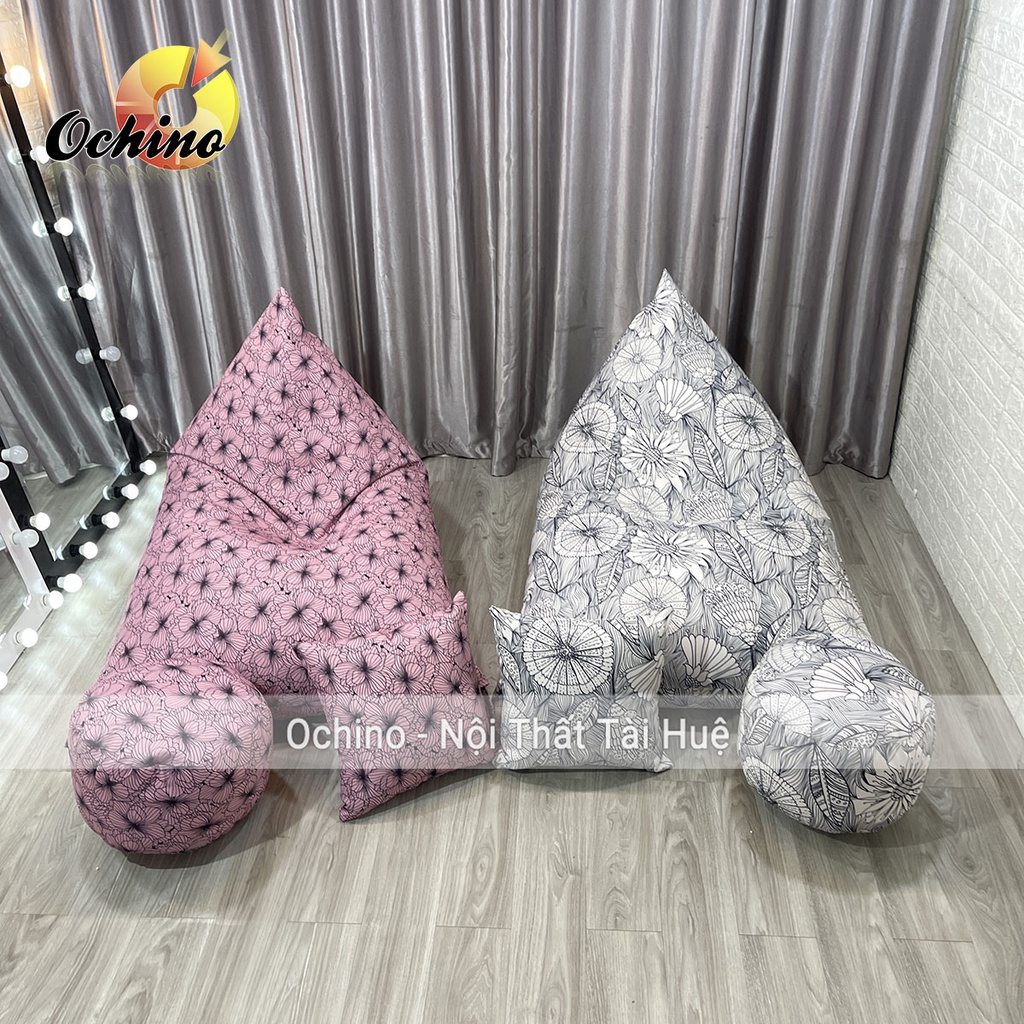 Ghế Lười Hạt Xốp Dáng Thuyền Ngồi Thư Giãn Thoải Mái (Nhiều Mẫu Chọn)