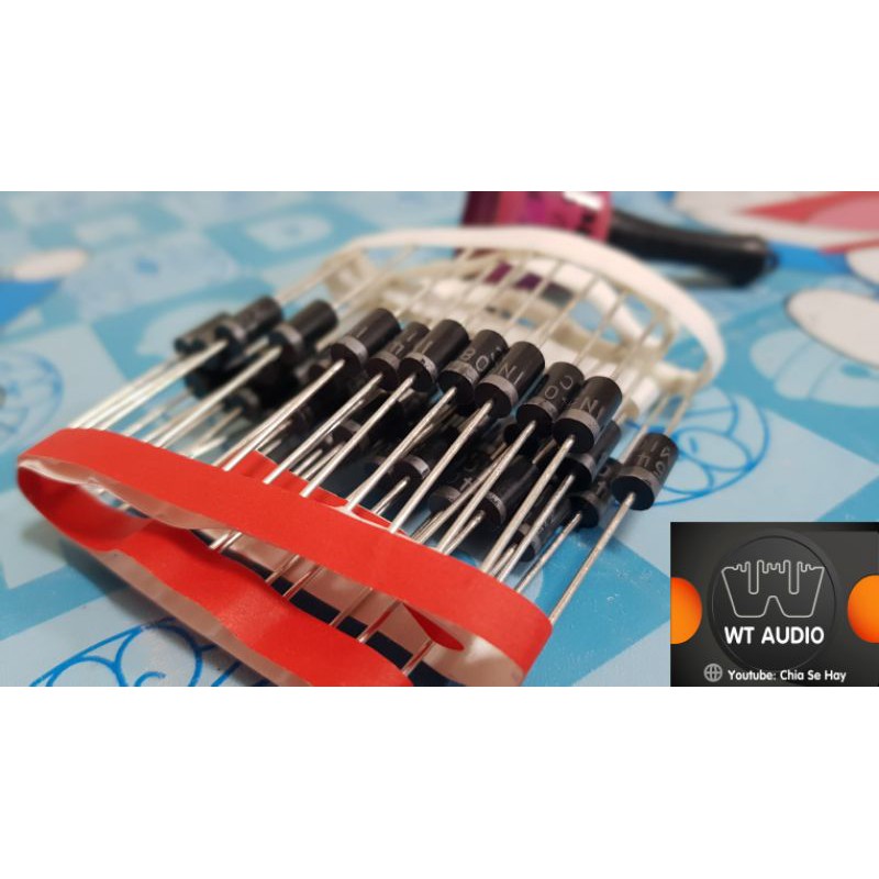 10 con 1N5408 3A 1000V DIP diode chỉnh lưu