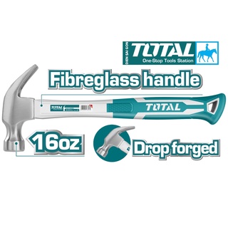 Búa đóng đinh nhổ đinh 450g 16oz total tht73166 thts7316