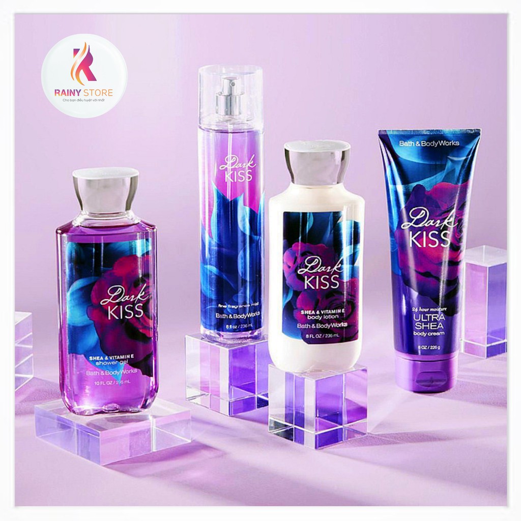 Gel tắm dưỡng thể Bath &amp; Body Works Dark Kiss 295ml