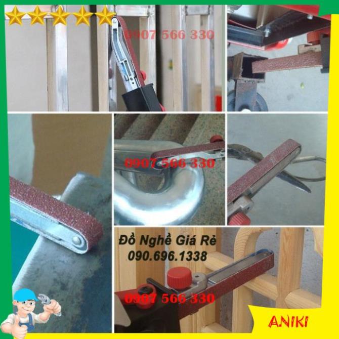 Bộ chuyển đổi máy mài máy cắt thành máy chà nhám băng đánh bóng inox gỗ QE007
