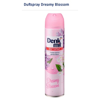 Chai xịt thơm phòng Denkmit hương hoa 300ml [nhập Đức chính hãng]