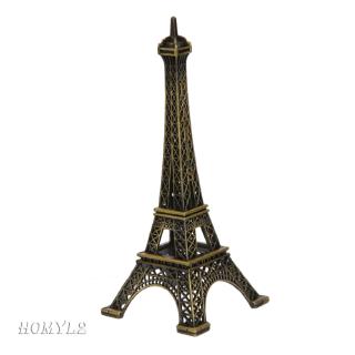 13cm Eiffel Tower Miniature Metal Micro Landscape Bonsai Dollhouse Decor