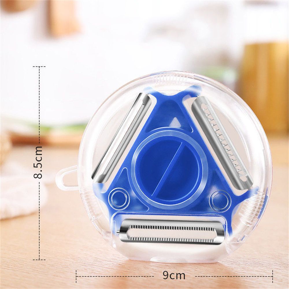 Dụng Cụ Bào Rau Củ Quả Đa Năng 3 Trong 1 Bằng Thép Không Gỉ