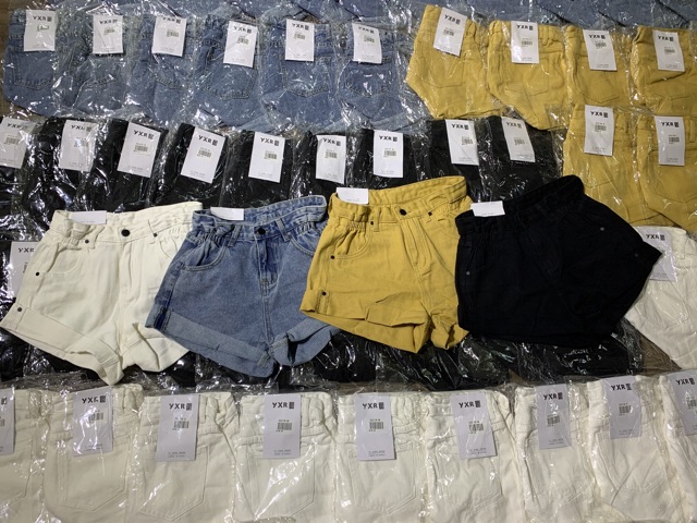 Quần short nữ gấp gấu, mềm nhẹ chuẩn hàng Quảng Châu | BigBuy360 - bigbuy360.vn