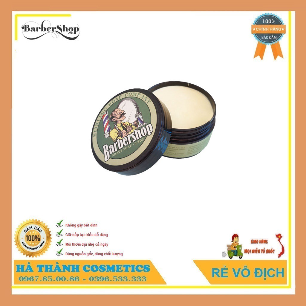 Sáp Vuốt Tóc BarberShop Shave Soap 80gr Tạo Kiểu, Giữ Nếp, Không Gây Bết Dính - HT260