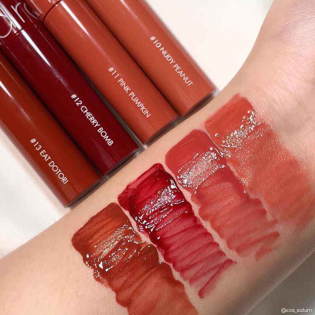 [4 Màu Mới 10-13] Son Tint Lì Romand Juicy Lasting Tint.