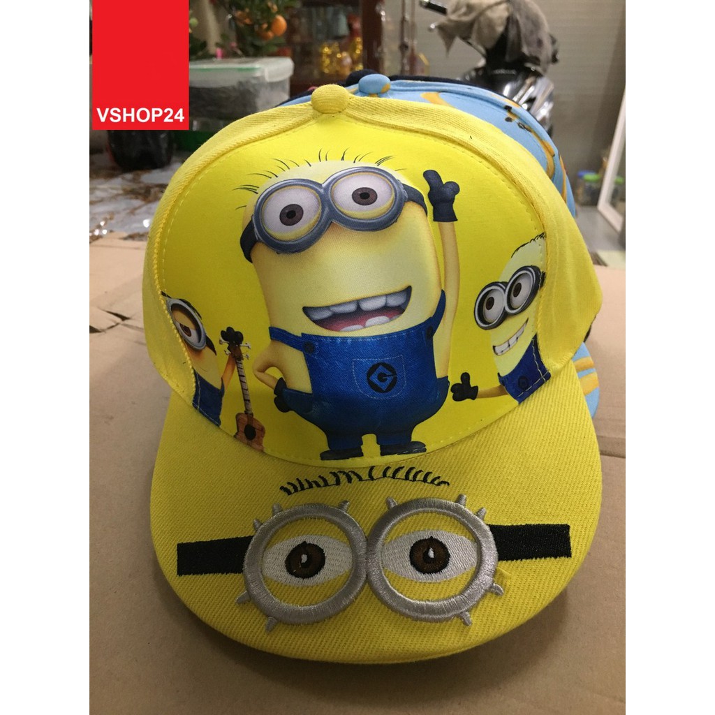 Mũ snapback Minion 3D
