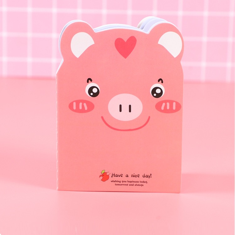 Sổ tay ghi chép hình thú A6 20 trang nhiều hình cute