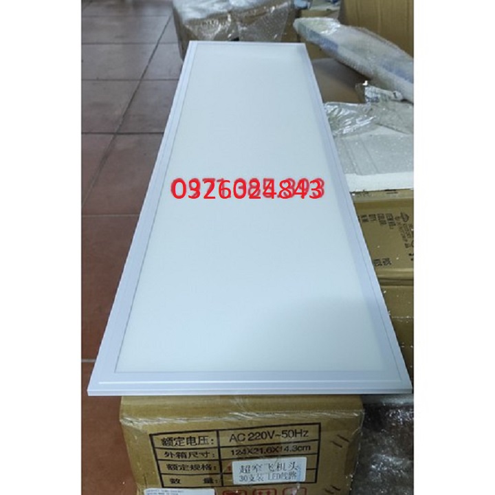 Đèn led panel 300x1200 48w ốp nổi trần- Đèn ốp nổi trần 300x1200 hàng mỏng đẹp