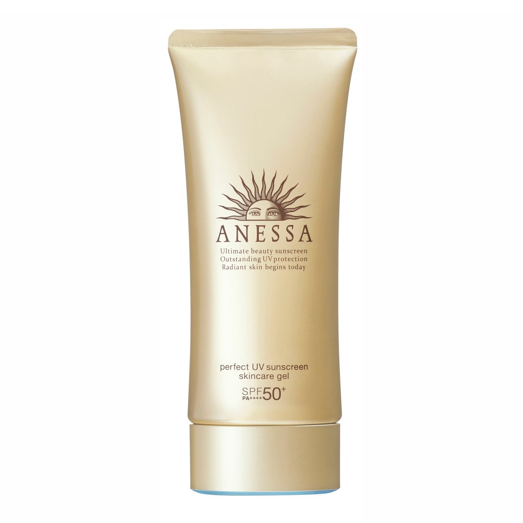 Gel chống nắng anessa dưỡng da bảo vệ hoàn hảo spf50+/pa++++ 90g perfect uv sunscreen skincare gel chính hãng