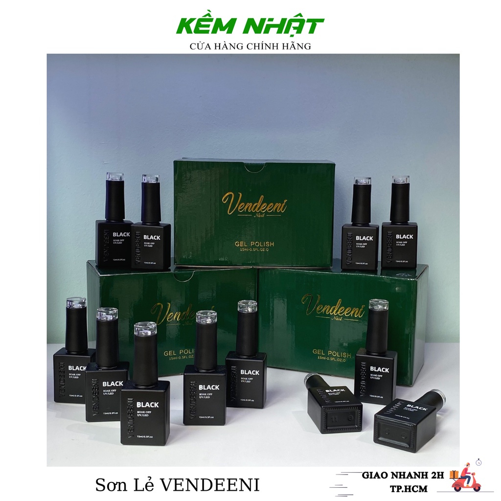 Lẻ Sơn Gel VENDEENI Sơn Móng 15ml Siêu Đẹp