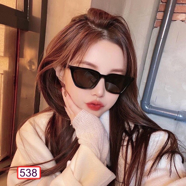 MẮT KÍNH THỜI TRANG HOT TREND 538 MẮT MÈO VUÔNG SANG CHẢNH | BigBuy360 - bigbuy360.vn