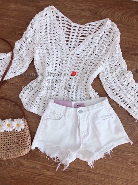 ÁO LƯỚI ĐI BIỂN LOẠI ĐẸP MS20991 | BigBuy360 - bigbuy360.vn