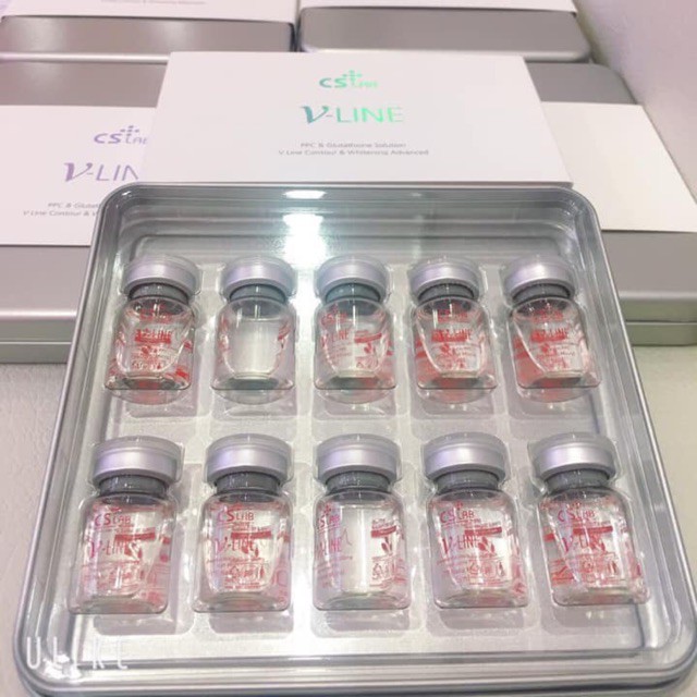Tiêm mỡ thon gọn mặt CS LAB Vline PPC hộp sắt | BigBuy360 - bigbuy360.vn