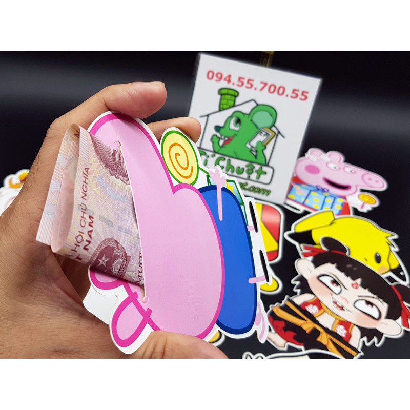 [Ảnh Thật] Bao Lì Xì Hoạt Hình Chibi Tết 2023