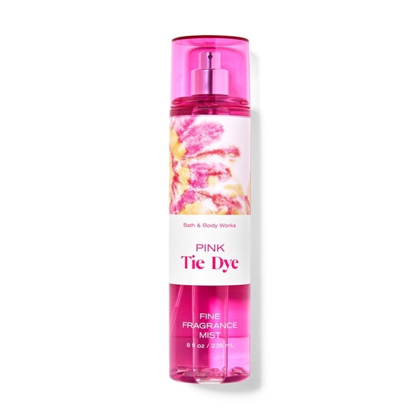 Xịt thơm lưu hương toàn thân Bath and Body works-Pink Tie Dye 236ml