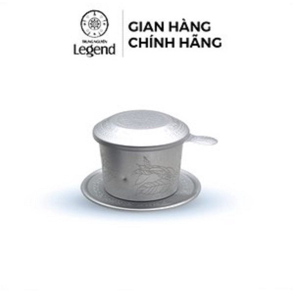 Phin Nhôm Trung Nguyên Legend - Hoa văn Trống Đồng in nổi Bạc thumbnail