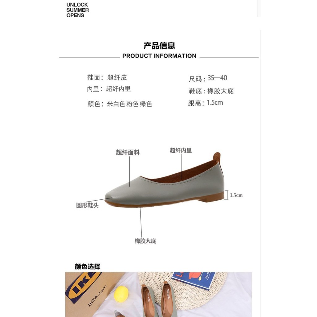 Giày Búp Bê Đế Bằng Thời Trang Xuân Hè 2021 Cho Nữ | BigBuy360 - bigbuy360.vn