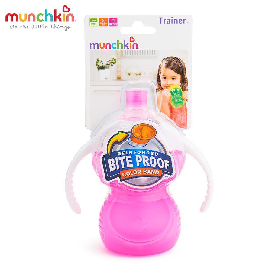 Cốc tập uống đầu hút silicone mềm dai Munchkin MK44168