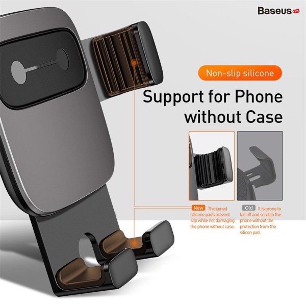 Đế giữ điện thoại trên xe hơi Baseus Cube Gravity Vehicle-Mounted Holder (Air Vent, Navigation Car Mount) 🍀 | BigBuy360 - bigbuy360.vn