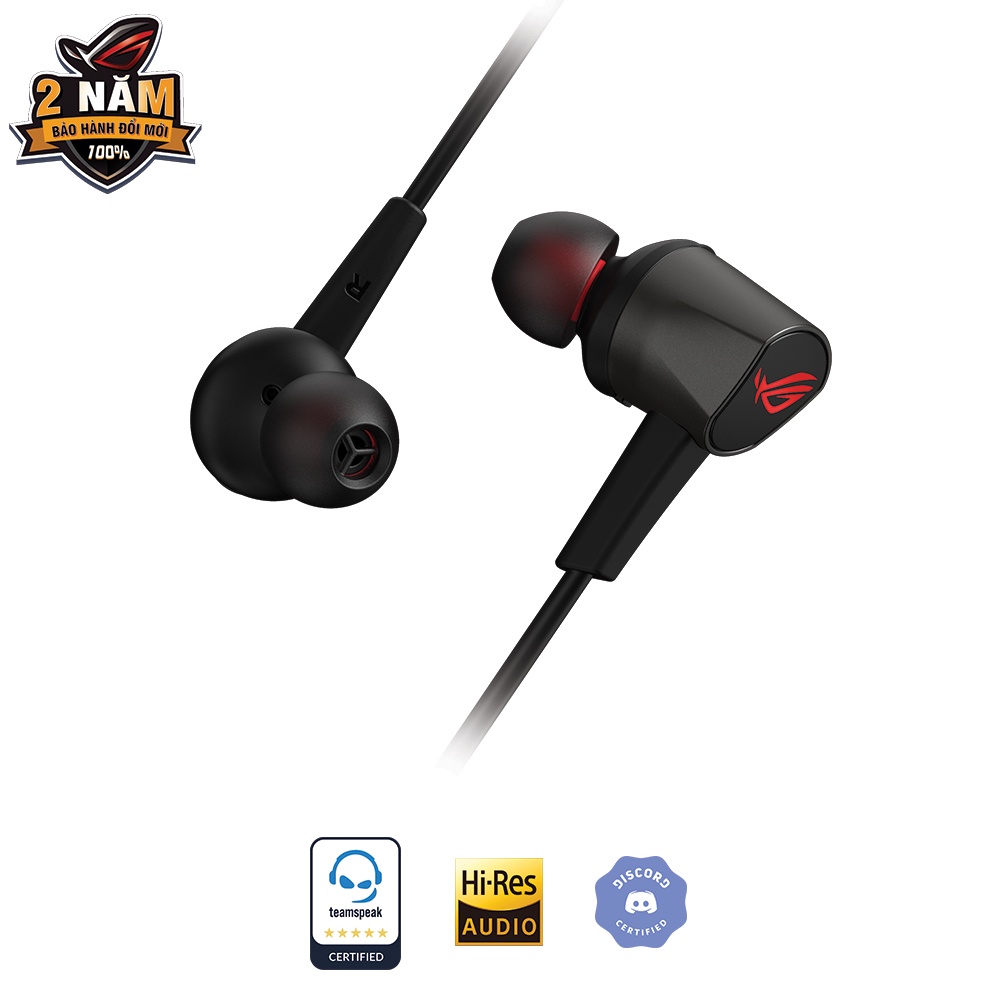 Tai Nghe Chơi Game In-ear ROG Cetra II Core jack 3.5 mm,PC, Laptop,ĐT, PlayStation 5, Xbox Series X/S,Nintendo Switch