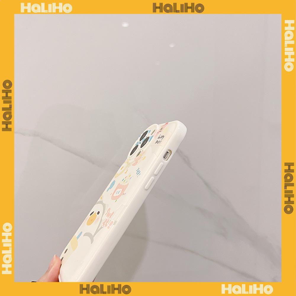 iPhone Case TPU Silicone Soft Case Airbag Shockproof Protection Camera Cute Cartoon Duck Compatible For iPhone 11 Pro Max 13 Pro Max 12 Pro Max 7Plus xr XS Max