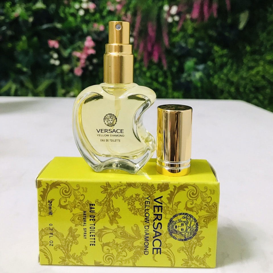 Nước hoa nữ 20ml dạng xịt- mẫu táo - Mùi Versace Yellow Diamond