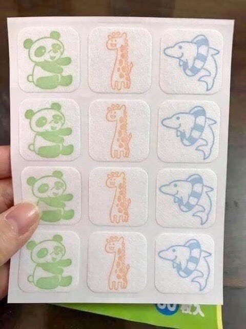 MIẾNG DÁN CHỐNG MUỖI PIGEON NHẬT BẢN - TÚI 60 MIẾNG