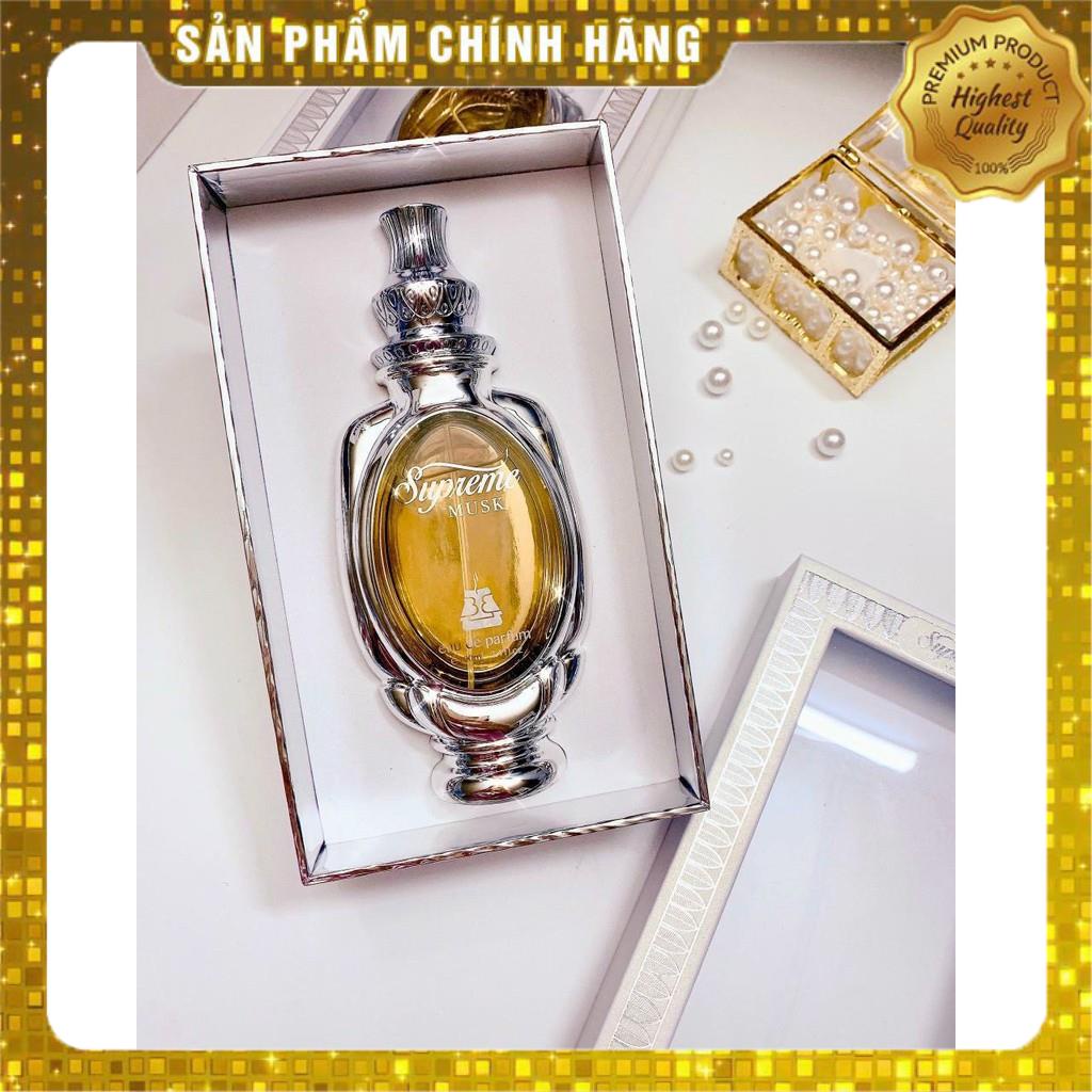 SIÊU GIẢM GIÁ- Chính Hãng Nước Hoa Dubai Supreme Musk Trắng 100ml - Ngọt ngào- dễ thương-nữ tính-quyến rũ