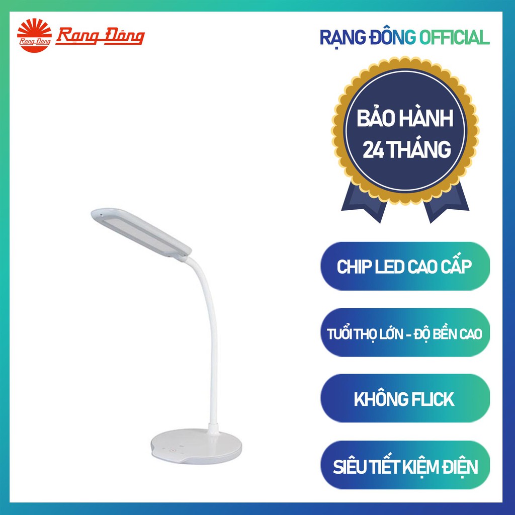 Đèn bàn LED cảm ứng cao cấp Rạng Đông RD-RL-22.LED