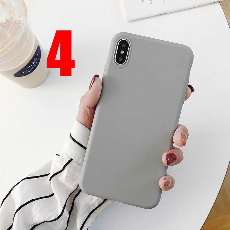 Ốp Điện Thoại TPU Mềm Màu Macaron Cho VIVO 1726 V2040 1716 1808 1814 1820 1815 1929 1714 1902 1901 1906