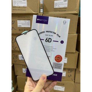 Kính cường lực Iphone 12 / Pro / Max / Pro max che màn loa chống bụi Kuzoom chính hãng