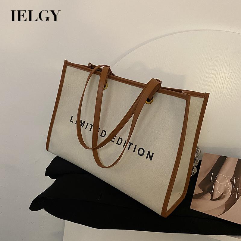Túi xách vải canvas IELGY sức chứa lớn thời trang